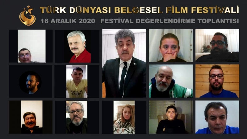 TÜRK DÜNYASI 6. BELGESEL FİLM FESTİVALİ  DEĞERLENDİRME TOPLANTISI YAPILDI