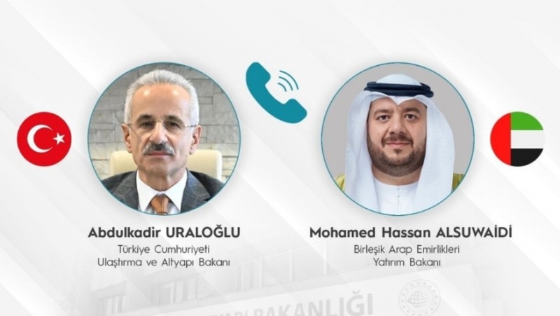 Bakan Uraloğlu, BAE Yatırım Bakanı Mohammed Hassan Alsuwaid’i ile Görüştü 