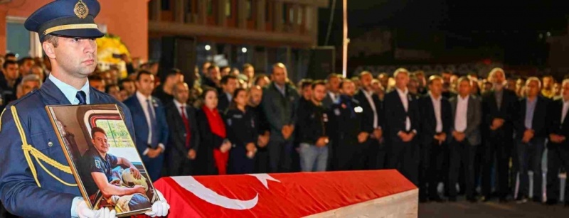 Şehit itfaiye eri Fahrican Yavaş son yolculuğuna uğurlandı 