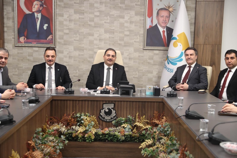TİMBİR'DEN HALİLİYE BELEDİYESİ'NE ZİYARET